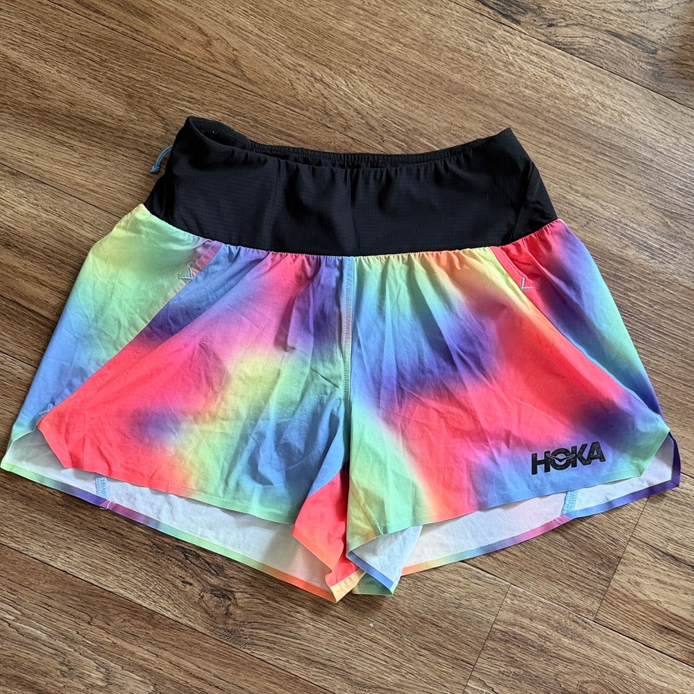 Hoka Women's Multicolor Athletic Shorts